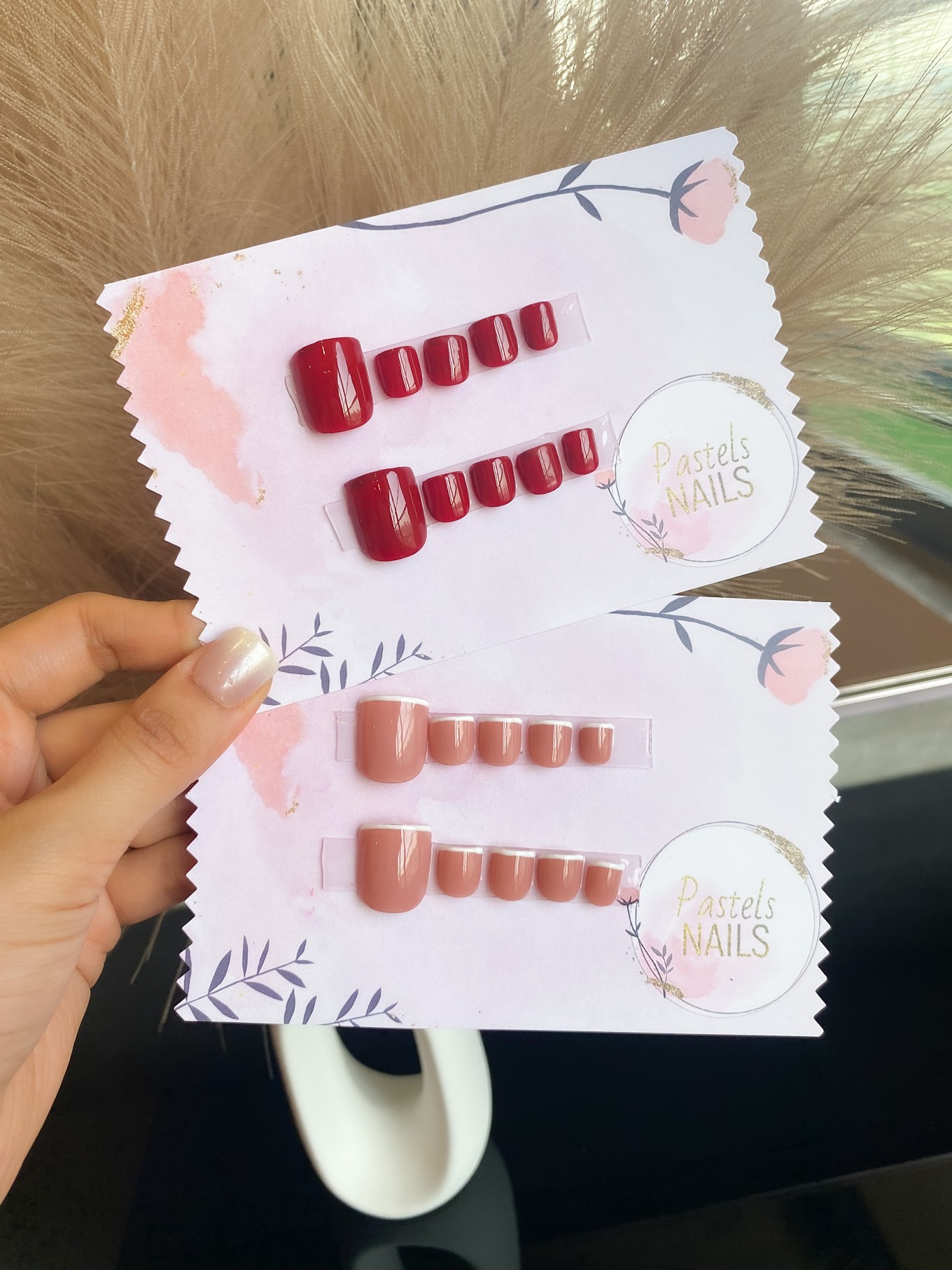 French Toe Nails
